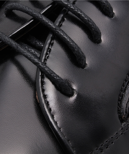 CIAOPANIC TYPY（チャオパニックティピー）の「レザープレーントゥシューズ（ブーツ・メンズ・ホワイト/ブラック/ネイビー・41/42/43）」の6枚目の写真