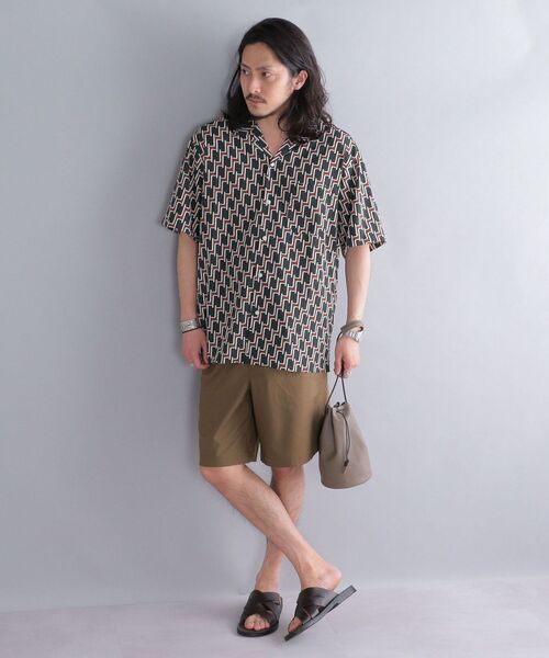 ▼美品✨シェアースピリット【36】ペプラムシャツ 総柄 花柄 睡蓮 hyde お花のスペシャリスト”日比谷花壇と生み出した、ドラマティックな