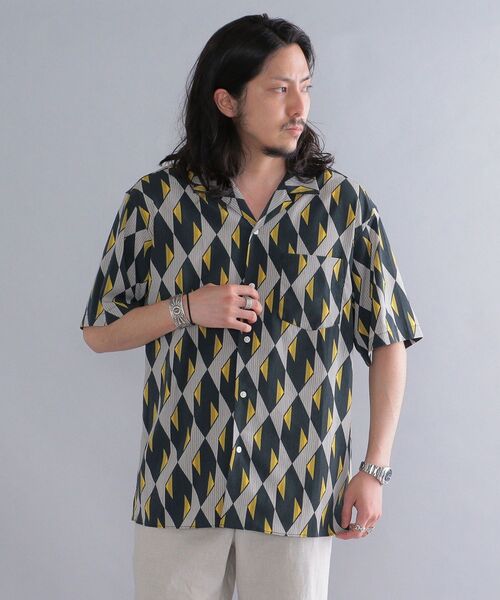 【極美品】LEONARD メロディックフェザー シルクシャツ 金釦 総柄 厚手のリネンシャツ & 予約商品 & 今週の新着動画は『JELADO