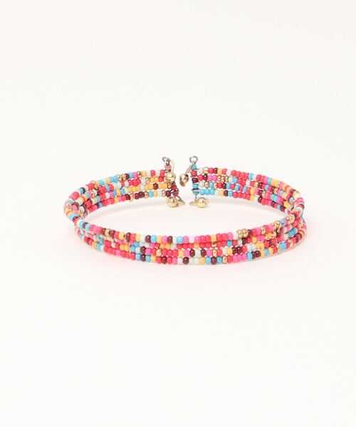 チャイハネ（チャイハネ）の「【チャイハネ】ミティミックスバングル（バングル/リストバンド・レディース・パープル/レッド/シルバー/ブルー/グリーン/カラフル・FREE）」の6枚目の写真