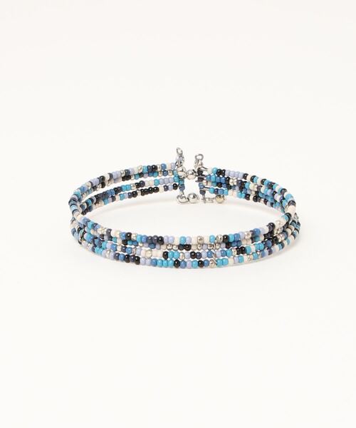 チャイハネ（チャイハネ）の「【チャイハネ】ミティミックスバングル（バングル/リストバンド・レディース・パープル/レッド/シルバー/ブルー/グリーン/カラフル・FREE）」の3枚目の写真