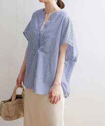 URBAN RESEARCH DOORS | ストライプコクーンシャツ(シャツ/ブラウス)