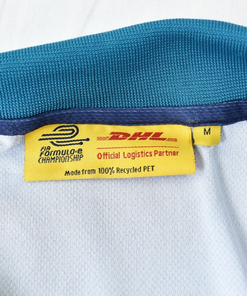 VINTAGE（ヴィンテージ）の「【ヴィンテージ古着】DHL FIA FORMULA-e CHAMPIONSHIP ポロシャツ 企業系（ポロシャツ・メンズ・ブルー・MEDIUM）」の9枚目の写真