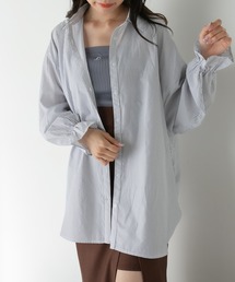 OLIVE des OLIVE | カラフルストライプゆるシャツ(シャツ/ブラウス)