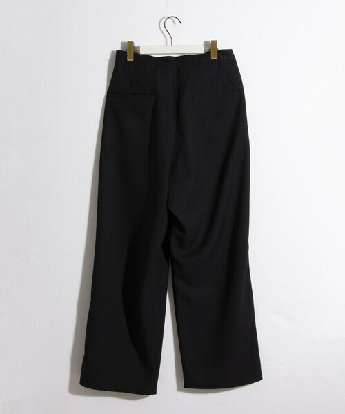 GLOSTER（グロスター）の「【GLOSTER/グロスター】ベルト付き ラップワイドパンツ（その他パンツ・メンズ・ブラック・M/L）」の12枚目の写真