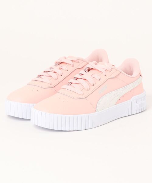 PUMA(プーマ)の「《PUMA》プーマ キャリーナ 2.0(スニーカー・レディース・ブラック×ブラック/ブラック×ホワイト/ホワイト×ブラック/ホワイト×ピンク/ホワイト×ホワイト/ピンク系その他/ホワイト系その他/ホワイト系その他2/ホワイト×ゴールド・23.0cm/23.5cm/24.5cm/24.0cm/25.0cm/22.5cm/25.5cm/26.0cm/22.0cm)」の9枚目の写真