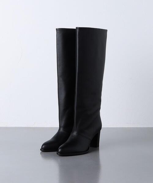 ユナイテッドアローズ　 レザーロングブーツ　レディース　【新品未使用】 UNITED ARROWS（ユナイテッドアローズ）の「ロングブーツ
