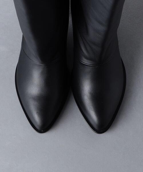 UNITED ARROWS（ユナイテッドアローズ）の「ロングブーツ（ブーツ・レディース・ブラック/オフホワイト・38/35/36/37）」の5枚目の写真