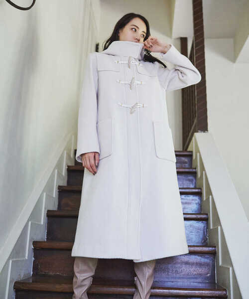 JILL by JILL STUART（ジルバイジルスチュアート）の「◇レディダッフルカルゼコート（ダッフルコート・レディース・ブルー/ホワイト系その他/グレー系その他・SMALL/MEDIUM）」の18枚目の写真
