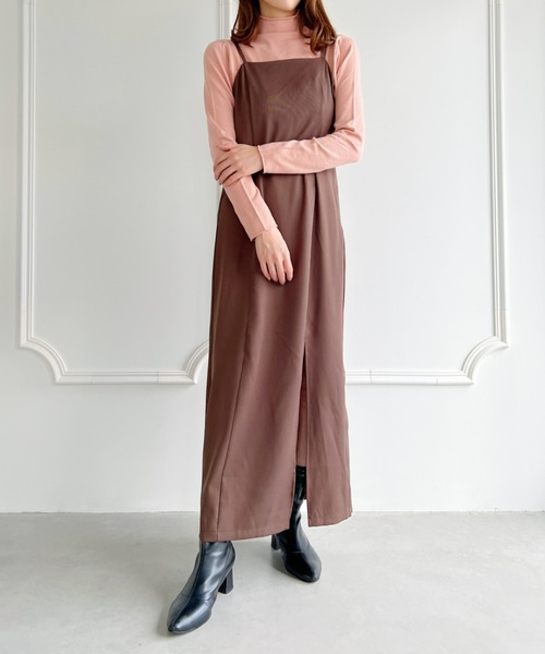 Loueme(ルエム)の「プチハイネックスムーストップス(ニット/セーター・レディース・ホワイト/ブラック/ブラウン/ピンク/アイボリー・FREE)」の8枚目の写真
