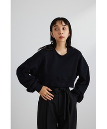STYLEMIXER | クロップドスウェットトップ(スウェット)