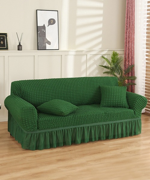 aimoha（アイモハ）の「フリルストレッチソファーカバー（ブランケット・レディース・オフホワイト/ブルー系その他/ピンク系その他2/グレー系その他2/ブラウン系その他3/グリーン系その他3/ピンク系その他/ブルー系その他2/グリーン系その他/ブラウン系その他2/グリーン系その他2/オレンジ系その他/グレー系その他/ブラウン系その他/ホワイト系その他2/オレンジ系その他2/チョコ/ライトグリーン・1/2）」の11枚目の写真