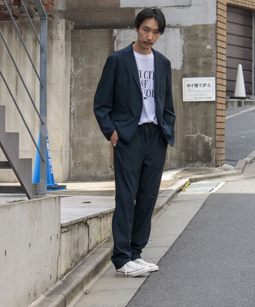 GLOSTER(グロスター)の「【GLOSTER/グロスター】ガムストレッチイージーパンツ セットアップ可能 setup(その他パンツ・メンズ・チャコールグレー/ネイビー/ベージュ・L/S/M)」の20枚目の写真