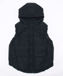 Grand PARK | メモリーポリクロスフードダウンベスト(ダウンベスト)