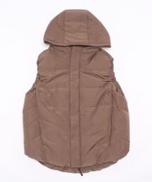 Grand PARK | メモリーポリクロスフードダウンベスト(ダウンベスト)