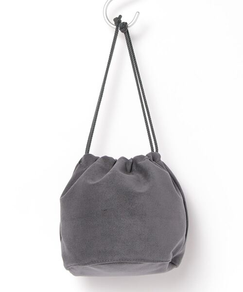 Creed（クリード）の「【creed/クリード】F-2 (エフツー)巾着S（ハンドバッグ・レディース・ブラック/ベージュ/グレー/カーキ/マスタード/モカ/グレー系その他/ダークベージュ/ワイン/ライトブルー・FREE）」の3枚目の写真