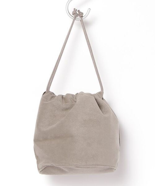 Creed（クリード）の「【creed/クリード】F-2 (エフツー)巾着S（ハンドバッグ・レディース・ブラック/ベージュ/グレー/カーキ/マスタード/モカ/グレー系その他/ダークベージュ/ワイン/ライトブルー・FREE）」の6枚目の写真