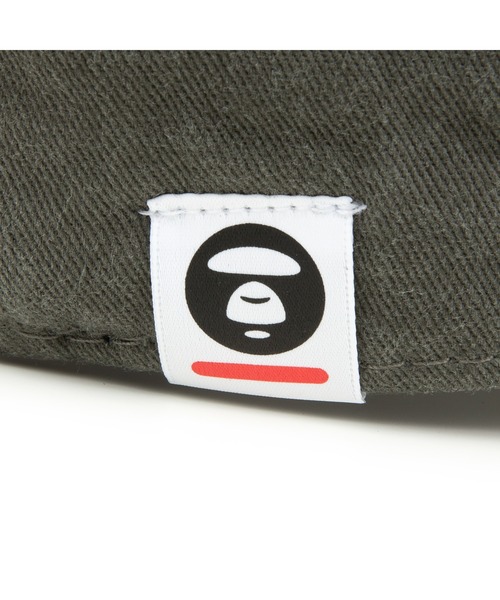 AAPE BY A BATHING APE(エーエイプバイアベイシングエイプ)の「AAPE NOW CAP(キャップ・メンズ・カーキ/ブラック×シルバー/ブラウン系その他2/ベージュ系その他2・FREE)」の20枚目の写真