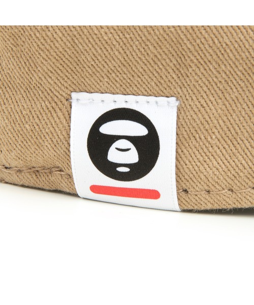 AAPE BY A BATHING APE(エーエイプバイアベイシングエイプ)の「AAPE NOW CAP(キャップ・メンズ・カーキ/ブラック×シルバー/ブラウン系その他2/ベージュ系その他2・FREE)」の14枚目の写真
