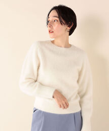 NOLLEY’S Sophi | ヘアリークルーネックプルオーバーニット(ニット/セーター)