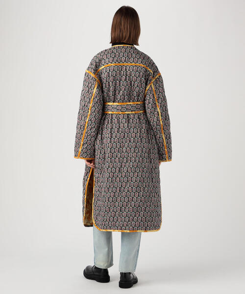 SOULEIADO（ソレイアード）の「コットンキルト ダブルフェイスコート