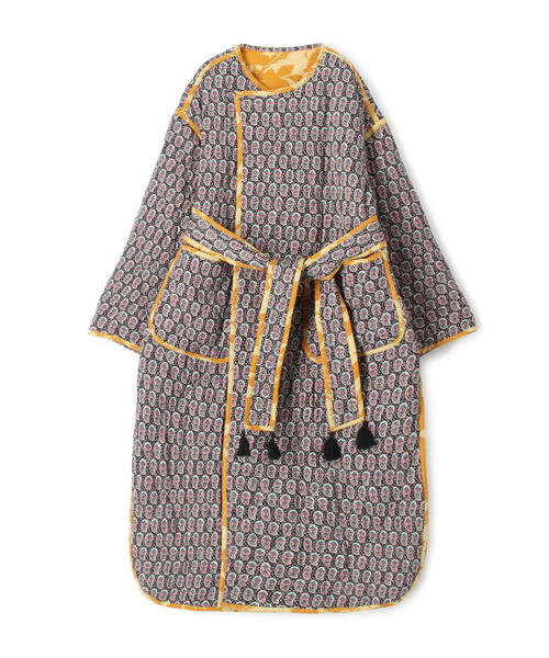 SOULEIADO（ソレイアード）の「コットンキルト ダブルフェイスコート