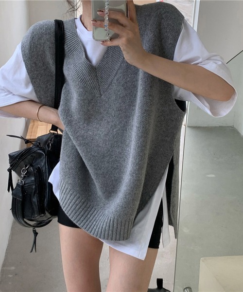 Dita Muaj.(ディータムアージュ)の「ニットベスト&トップスセット(ニット/セーター・レディース・グレー・FREE)」の22枚目の写真