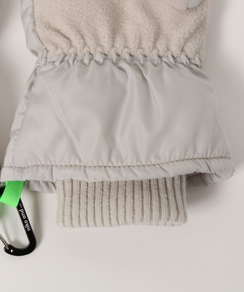 niko and...（ニコアンド）の「オリジナルエアサーマルハンドウォーマー（アームカバー・レディース・カーキ/アイボリー/ブラック・FREE）」の8枚目の写真