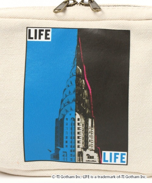 セール】【LIFE】コラボ ポーチ（ポーチ）｜niko and