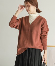URBAN RESEARCH DOORS（アーバンリサーチドアーズ）の「ラゲットリブVネックプルオーバー（Tシャツ/カットソー）」