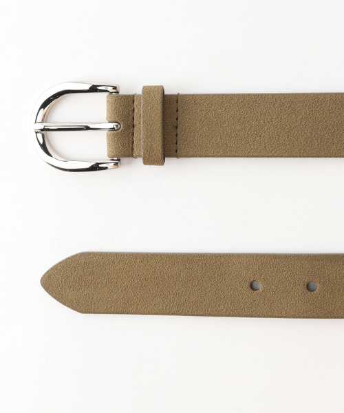 Simplicite（サンプリシテ）の「フェイクレザーベルト（ベルト・レディース・ブラック/ベージュ/アイボリー・FREE）」の6枚目の写真