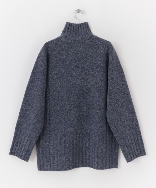 URBAN RESEARCH（アーバンリサーチ）の「カシミヤ混メランジハイネックニット（ニット/セーター・レディース・ブルー系その他/ホワイト系その他・FREE）」の18枚目の写真