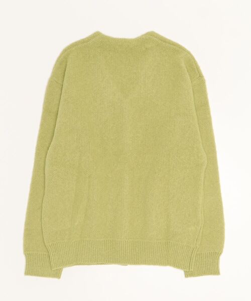 BEVERLY HILLS POLO CLUB（ビバリーヒルズポロクラブ）の「【Beverly Hills Polo Club/ビバリーヒルズポロクラブ】モヘアタッチニットカーディガン（カーディガン/ボレロ・レディース・オレンジ/グリーン/パープル/ネイビー/ライトカーキ/ピンク/キャメル/カーキ・L/M）」の9枚目の写真