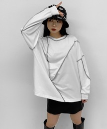 Stitch over light sweat / ステッチオーバーライトスウェット