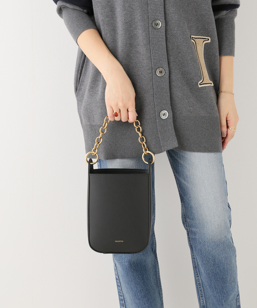 ORSETTO（オルセット）の「ORSETTO チェーンボックスバッグ（ハンドバッグ・レディース・アイボリー/ブラック・FREE）」の21枚目の写真