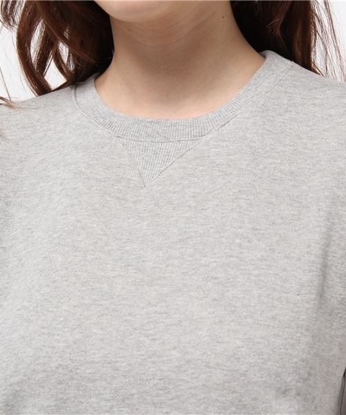OUTLET(アウトレット)の「【Ciaopanic】袖シャツ裏毛プルオーバー(Tシャツ/カットソー・レディース・チャコールグレー/グレー・FREE)」の6枚目の写真