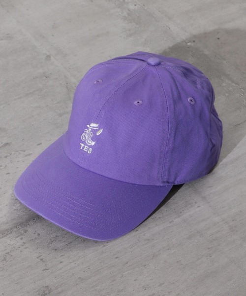 The Endless Summer（エンドレスサマー）の「TES BUHI EMB LOW CAP / キャップ（キャップ・メンズ・ベージュ/ライトグレー/A/チャコール/サックスブルー/パープル/ブラック/ネイビー/オリーブ/ブルー/サーモンピンク/ダークオレンジ・FREE）」の9枚目の写真