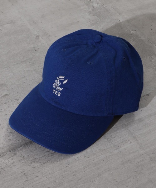 The Endless Summer（エンドレスサマー）の「TES BUHI EMB LOW CAP / キャップ（キャップ・メンズ・ベージュ/ライトグレー/A/チャコール/サックスブルー/パープル/ブラック/ネイビー/オリーブ/ブルー/サーモンピンク/ダークオレンジ・FREE）」の8枚目の写真