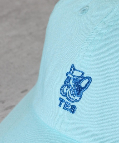 The Endless Summer（エンドレスサマー）の「TES BUHI EMB LOW CAP / キャップ（キャップ・メンズ・ベージュ/ライトグレー/A/チャコール/サックスブルー/パープル/ブラック/ネイビー/オリーブ/ブルー/サーモンピンク/ダークオレンジ・FREE）」の15枚目の写真