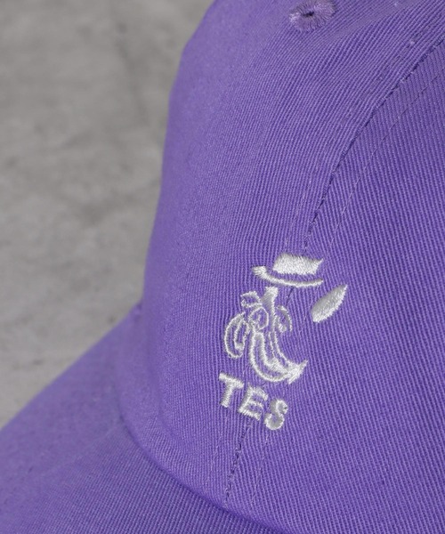 The Endless Summer（エンドレスサマー）の「TES BUHI EMB LOW CAP / キャップ（キャップ・メンズ・ベージュ/ライトグレー/A/チャコール/サックスブルー/パープル/ブラック/ネイビー/オリーブ/ブルー/サーモンピンク/ダークオレンジ・FREE）」の17枚目の写真