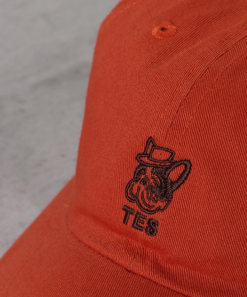 The Endless Summer（エンドレスサマー）の「TES BUHI EMB LOW CAP / キャップ（キャップ・メンズ・ベージュ/ライトグレー/A/チャコール/サックスブルー/パープル/ブラック/ネイビー/オリーブ/ブルー/サーモンピンク/ダークオレンジ・FREE）」の21枚目の写真