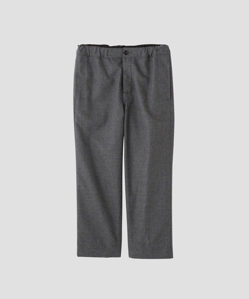 MHL.(エムエイチエル)の「WOOL COTTON DRILL(その他パンツ・レディース・グレー/ブラック/グレー系その他2/ブラウン系その他・0/1/2/3)」の9枚目の写真
