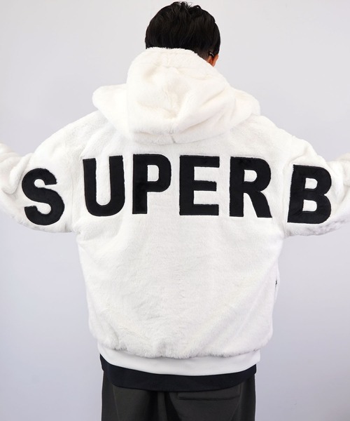 Burner（バーナー）の「【GROOVY STORE】ビッグシルエット ファー ブルゾン（ブルゾン・メンズ・ブラック/ホワイト・L/LL/M）」の12枚目の写真