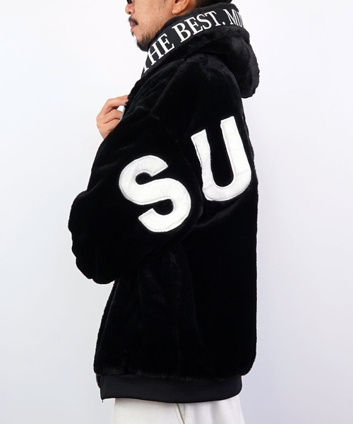 Burner（バーナー）の「【GROOVY STORE】ビッグシルエット ファー ブルゾン（ブルゾン・メンズ・ブラック/ホワイト・L/LL/M）」の20枚目の写真