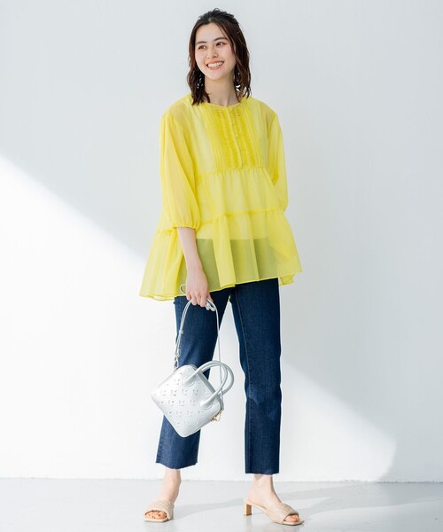 組曲（クミキョク）の「ツイスト ミュール（サンダル・レディース・ネイビー系/ベージュ系・MEDIUM/LARGE）」の19枚目の写真