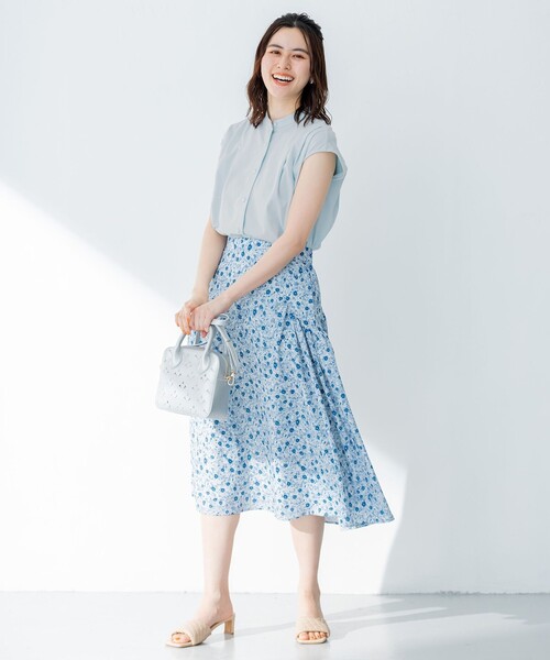 組曲（クミキョク）の「ツイスト ミュール（サンダル・レディース・ネイビー系/ベージュ系・MEDIUM/LARGE）」の14枚目の写真