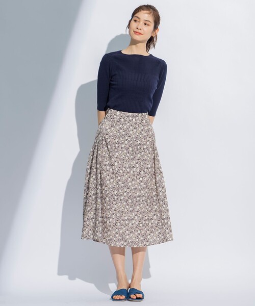 組曲（クミキョク）の「ツイスト ミュール（サンダル・レディース・ネイビー系/ベージュ系・MEDIUM/LARGE）」の15枚目の写真