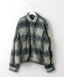 ＜STAMPD＞ PLAID  SHERPA/ジャケット