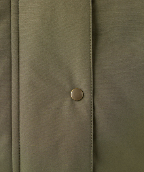 Petit Honfleur（プチオンフルール）の「中綿フィールドコート（モッズコート・レディース・ネイビー/カーキ・9号/11号/13号）」の12枚目の写真