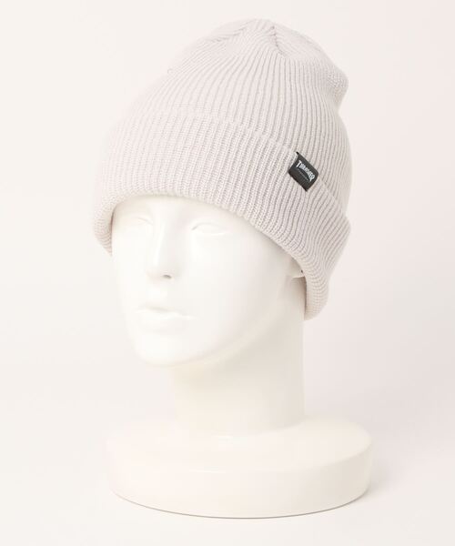 THRASHER（スラッシャー）の「3WAY ACRYLIC BEANIE/スラッシャーニットキャップ・ビーニー（ニットキャップ/ビーニー・メンズ・ブラウン/ブラック/アイボリー/ダークグリーン・FREE）」の3枚目の写真